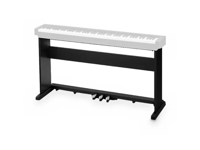 Casio CS-470P wooden stand with three pedals fixed to its crossbar