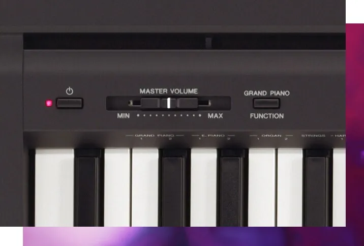 Yamaha P-45 — The Teacher's Default Recommendation exact control surface