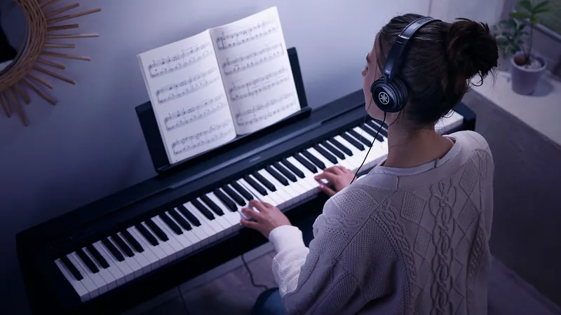 Yamaha P-45 — The Teacher's Default Recommendation real beginner-practice context